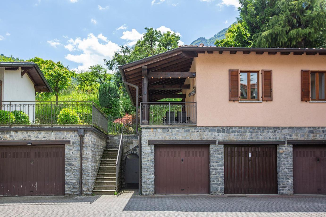 L'Acero Rosso - Giardino Privato E Box Auto Vila Menaggio Exterior foto